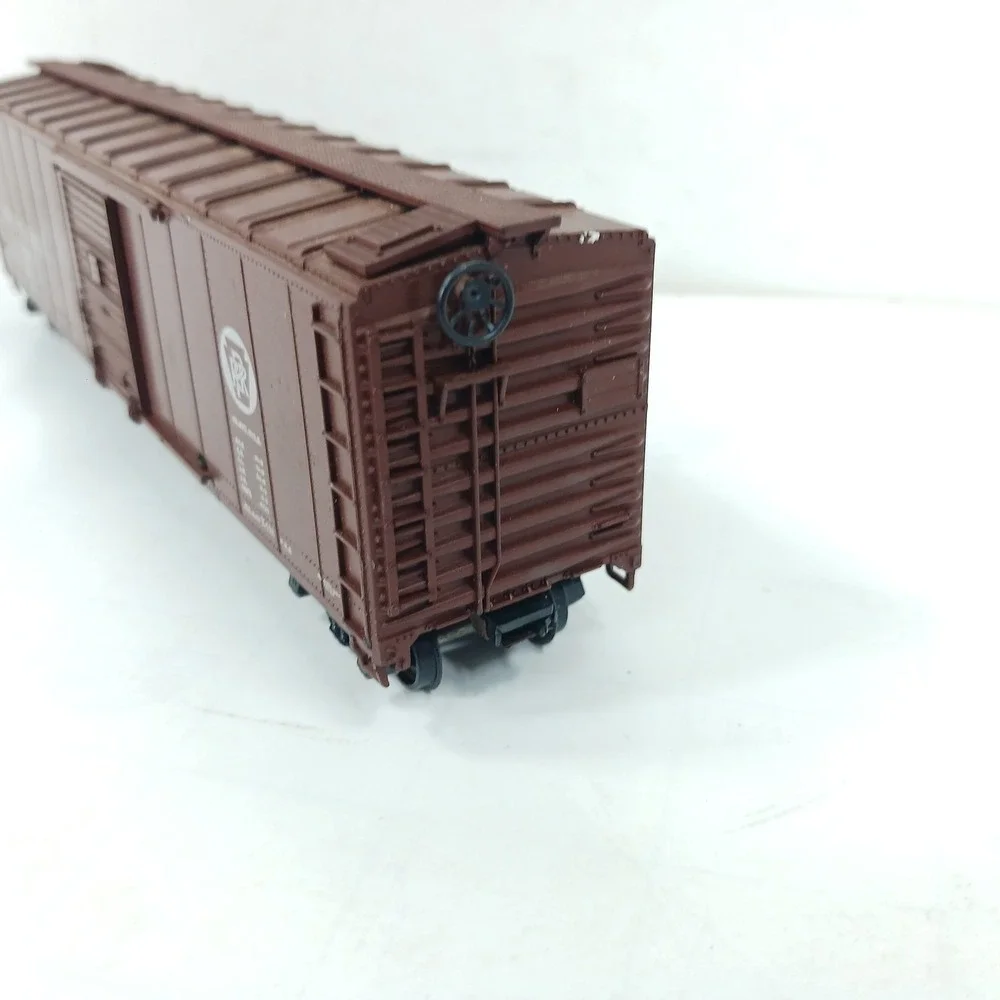 Athearn HO Scale Pennsylvania PRR 50ft Single Door Box Car 118489 Brown 5059